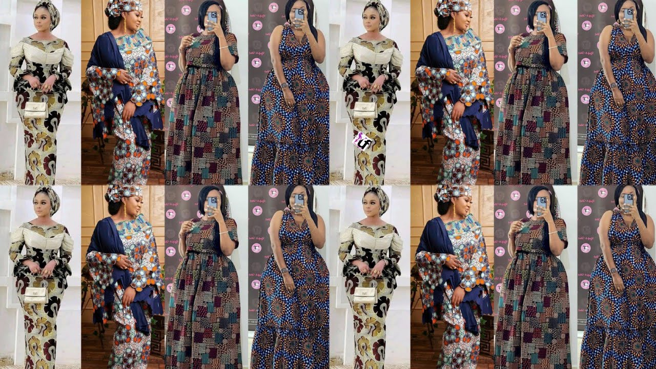 Mishono Mipya Ya Vitenge 2024 Kaftan Bubu Gown Dress Ankara Styles ...