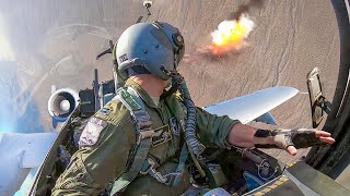 Powerful US A-10 Attack Aircraft Destroys Land Targets with Scary Precision