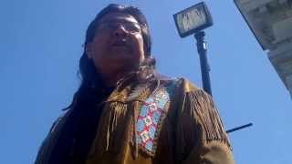 Idle No More - Kingston: Line 9 'Spill-In' (Speech: Raymond Robinson of Cross Lake, Manitoba)