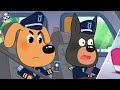 🔍sheriff labrador siempre siéntate en tu asiento de auto🚗 videos para niños babybus en español