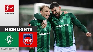 90+5! Drama In Bremen! | SV Werder Bremen - 1. FC Heidenheim 1846 3-3 | Highlights | Matchday 17