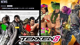 TEKKEN 8 - New Patch Update + All Costumes (1.07 Review)