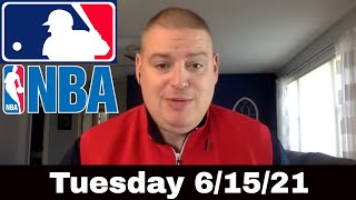 Tuesday Sports Betting Picks & Predictions - 6/15/21 l Picks & Parlays