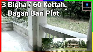 3 Bigha / 60 kottah, Bagan Bari Land @ Rs. 3 CR, কলকাতায় রোডসাইড জমি. 2.3 KM Extended Bypass.