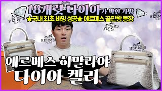 대한민국 최초 리뷰 세계에서 가장 비싼 가방ㅣ18캐럿 다이아 에르메스 히말라야 켈리백 , by 비아유럽