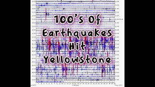 Yellowstone hit with 100's of earthquakes overnight.. Possible G3 Storm.. Update 3/29/2022