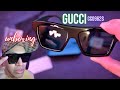 Unboxing: Gucci Sunglasses (GG0962S) Black/Green/Grey