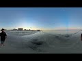 sunrise at siesta a 4k 360° video walking tour of siesta key beach in florida