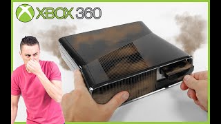 CLEANING and RESTORING an Xbox 360 Slim with a BAD SMELL !!