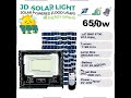 JD Solar Flood Light Outdoor Spotlight Lampu Sorot 太阳能泛光灯 5730 series 45w 200w 650w 1000w