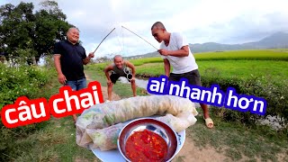 Siêu Gây Cấn Ai Ăn Hết Bánh Tráng Cuốn Ớt Mù Tạc Trước Sẽ Thắng | Son Duoc Vlog 174