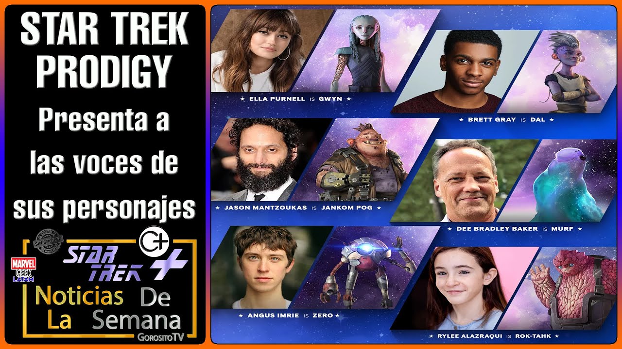 STAR TREK PRODIGY Presenta A Las Voces De Sus Personajes | STAR TREK ...