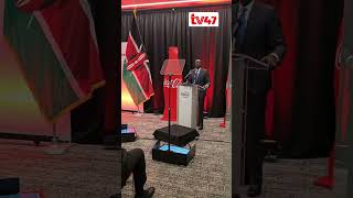 President Ruto's new way of delivering speeches - the Presidential teleprompter.