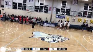 CHSAA - Girls Basketball: St. Francis Prep @ Msgr. Scanlan HS