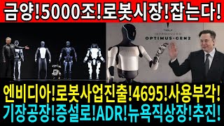 [금양 주가 전망]엔비디아!테슬라!4695!공급가시화!기장공장증설!뉴욕직상장!추진!내년도!최대수혜주부각!