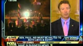 Sen. Rand Paul on Lou Dobbs Tonight on Fox Business - 9/12/12