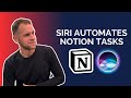 Use Siri to Create a Task inside of Notion