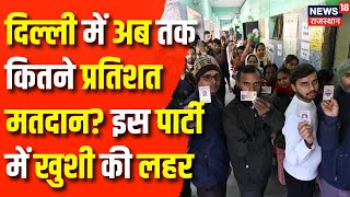 Delhi Assembly Election : शाम 5 बजे तक हुआ 55.7 प्रतिशत मतदान | Voting Percentage In Delhi Chunav