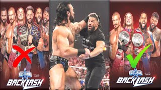 RK BRO VS BLOOD LINE🏆 कोन जितेगा Six😱 Man Tag Team Match Roman Or Drew 🤔