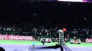 WTA Finals: Serena Williams celebrates her fifth title