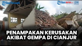 🔴 Penampakan Kerusakan akibat Gempa M 5.6 di Cianjur, Bangunan Sekolah hingga Jalan Rusak Parah