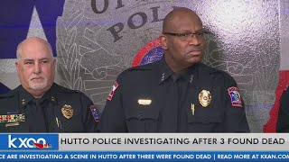 Hutto police investigating after 3 found dead