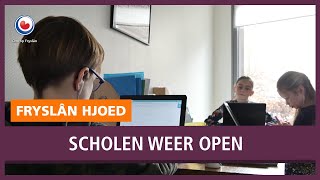 REPO: Blijdschap bij ouders en kinderen dat school weer opengaat