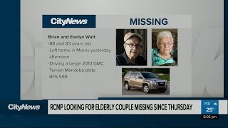 Manitoba RCMP search for missing elderly couple