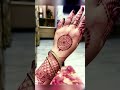 Beautiful Back Hand Mehndi Design #shortsvideo #henna #mehandi #