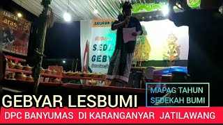 GEBYAG LESBUMI DPC BANYUMAS MAPAG TAHUN DI KARANGANYAR JATILAWANG