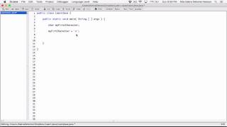 25. Primitive data type: char - Learn Java