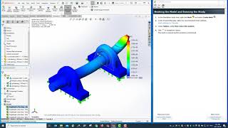 SolidWorks Simulation Tutorial 4 Frequency Analysis