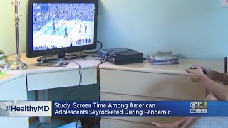 HealthWatch: Study Finds Screen Time Skyrocketed Among Adolescents Over The Pandemic`