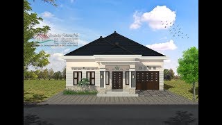 93 Model Desain Rumah Modern Dengan 4 Kamar Tidur Terpopuler