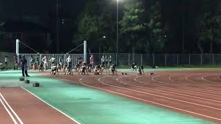 名古屋市ナイター記録会 男子100m 決勝 第18組 2019/08/02