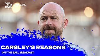 Why Lee Carsley said no (probably) | Kevin Kilbane | Off The Ball Breakfast