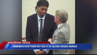 Former Virginia Tech football player Isimemen Etute found not guilty of second-degree murder