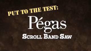 We Review the Pegas Scroll Band Saw (Woodcarving Illustrated)