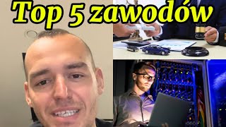 Top 5 zawodów szanowanych w Polsce 2024 ile zarabia #dc #dlaciebie #straż #górnik #lekarz #zarobki