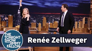 Renée Zellweger Teaches Jimmy Her Seventh Grade Tryout Cheer