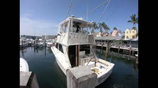 35 Viking Convertible Departing for Port of Palm Beach