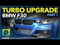 How to Install a Pure Stage 2 Turbo | F30 BMW 335i xDrive N55 | Part 1 #N55Purestage2