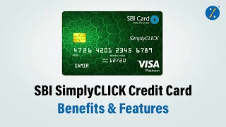 SBI SimplyClick Credit Card | Apply for SBI Credit Card through BankBazaar | Credit Cards Features