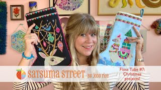 Christmas Stockings - Satsuma Street Floss Tube #7