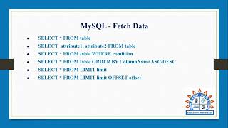 Select (continuation) in MySQL in Python programming in Tamil