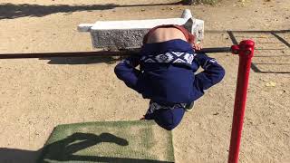 6歳の連続過ぎる逆上がり