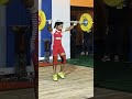 asmita khelo india east zone women s league 56 kg snatch sortvideo vairalshort weightlifting