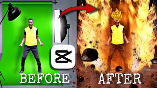 Super Saiyan Capcut Editing Before/After | DBZ Behind The Scenes