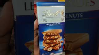 Lindt Chocolate (34% hazelnut) Les grandes #swiss #chocolate #lindtchocolates