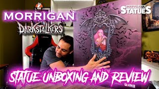 HMO Collectibles Morrigan Statue Unboxing \u0026 Review Darkstalkers